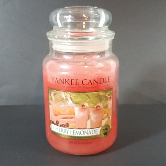 NEW Yankee Candle Lot Of 2-22oz/ 623g Cherry Lemonade Large Jar Candles NEW Yankee Candle Lot Of 2-22oz/ 623g Cherry Lemonade Large Jar Candles